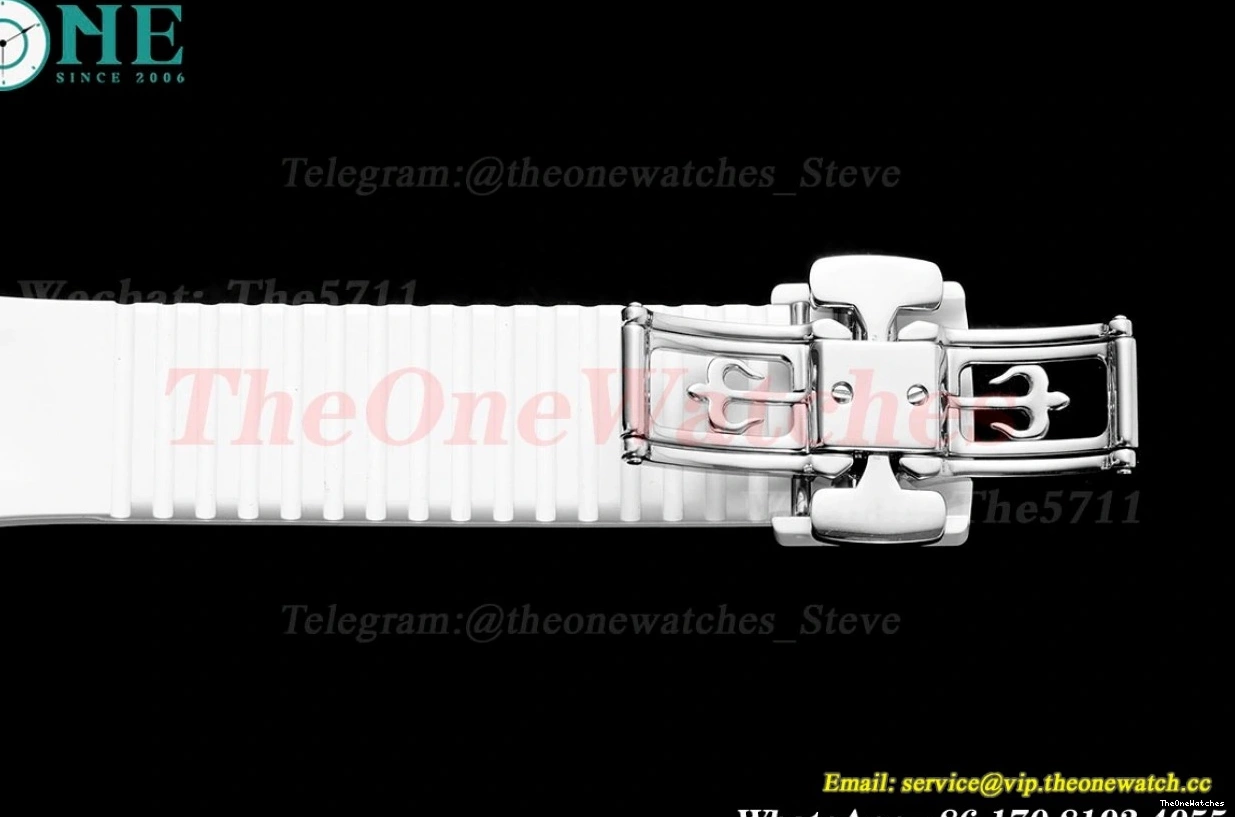 Dial White AMGF Blue AET Nautilus Cer MY9015 RU 5711 40mm Tiffany 0103